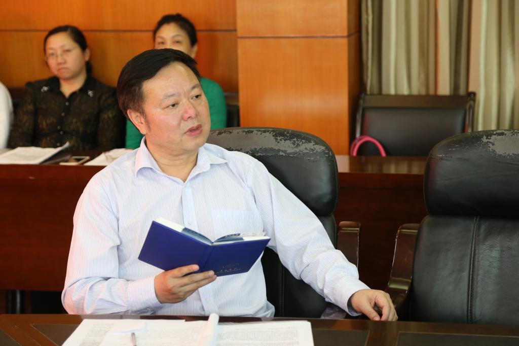 院党委书记黎克双讲话